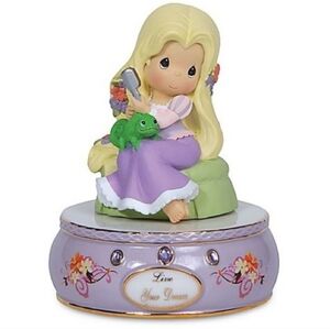 2011 Disney Rapunzel Precious Moments Live Your Dream Figurine